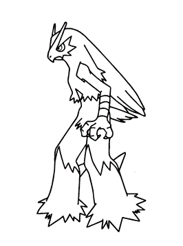 Pokemon 68, kleurplaat van Pokemon