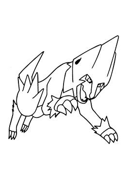 Pokemon 75, kleurplaat van Pokemon