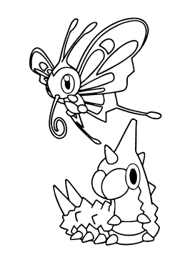Pokemon 78, kleurplaat van Pokemon