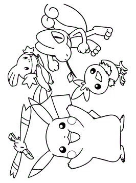 Pokemon 79, kleurplaat van Pokemon