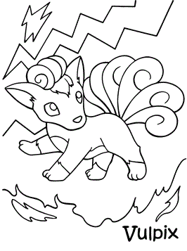 Pokemon 86, kleurplaat van Pokemon