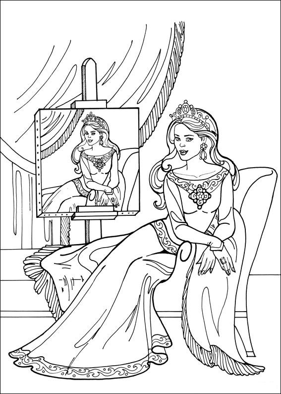 Prinses Leonora 7, kleurplaat van Prinses Leonora