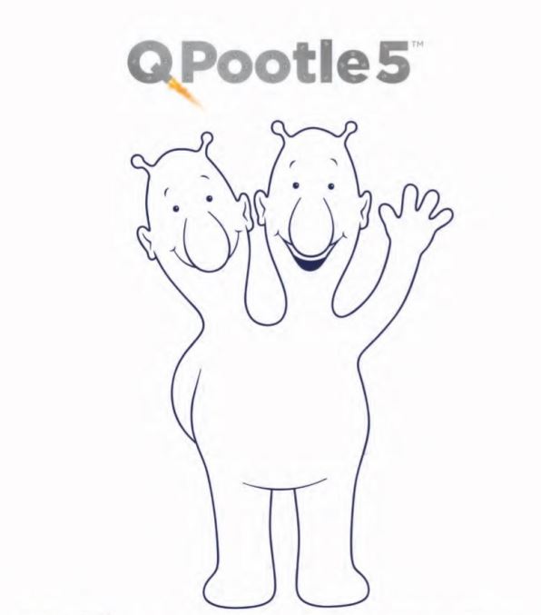 Eddi, kleurplaat van Q Pootle 5