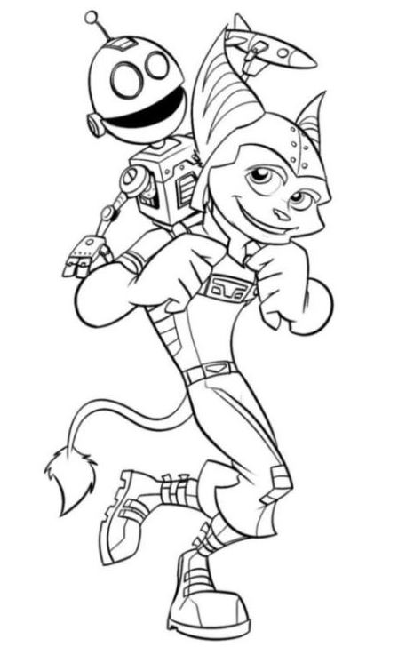 Ratchet en Clank