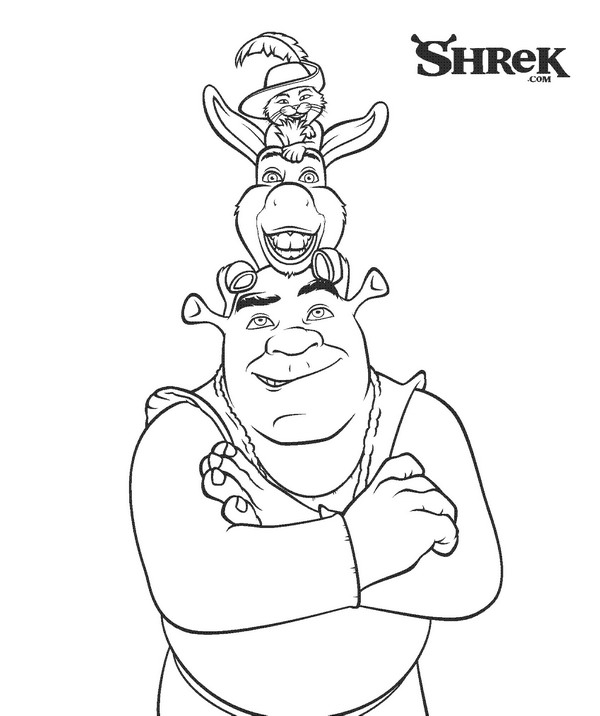 Shrek, Ezel en de gelaarsde kat