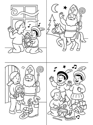 Sinterklaasliedjes vierluik
