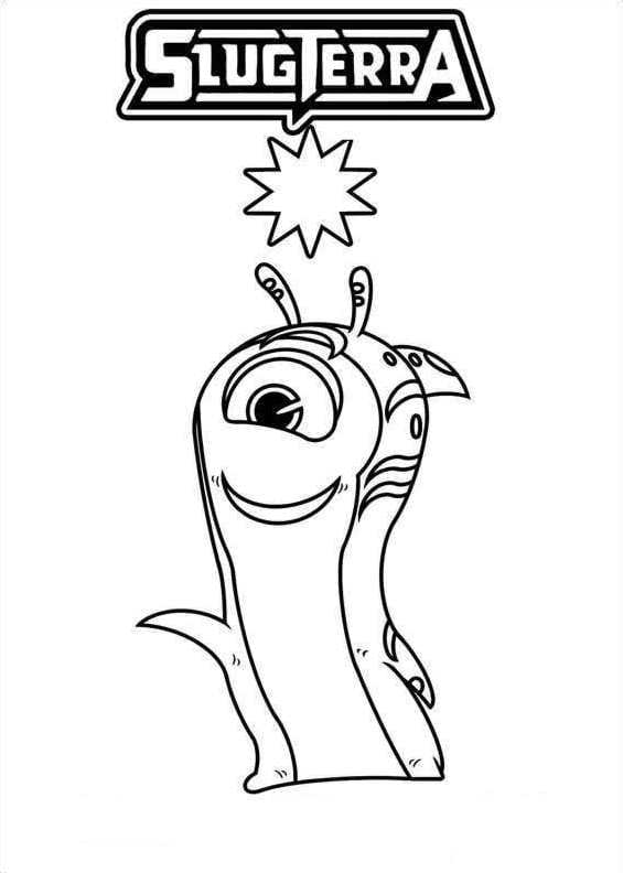 energy elemental 2, kleurplaat van Slugterra