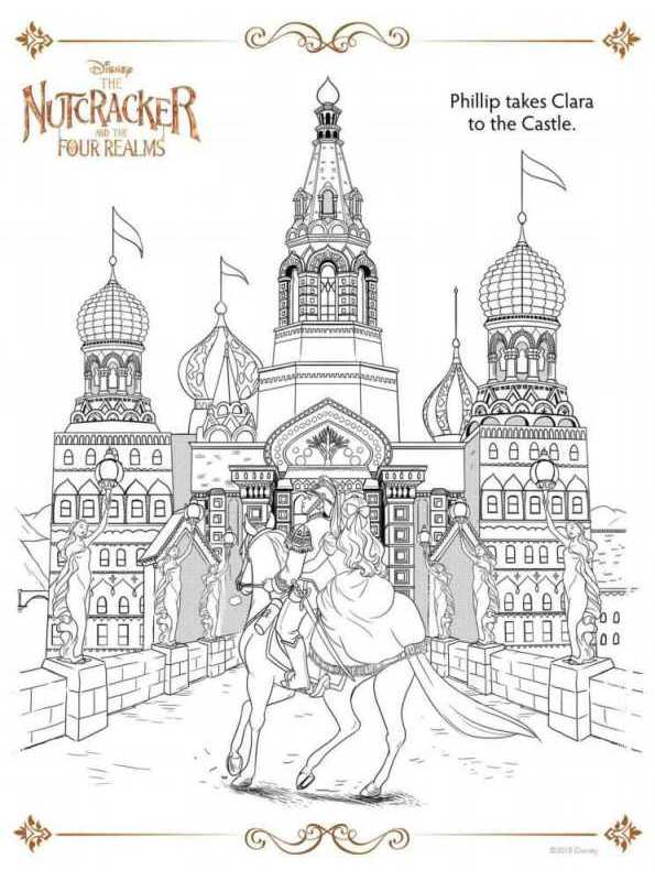 Philip Clara, kleurplaat van The Nutcracker (De Notenkraker)