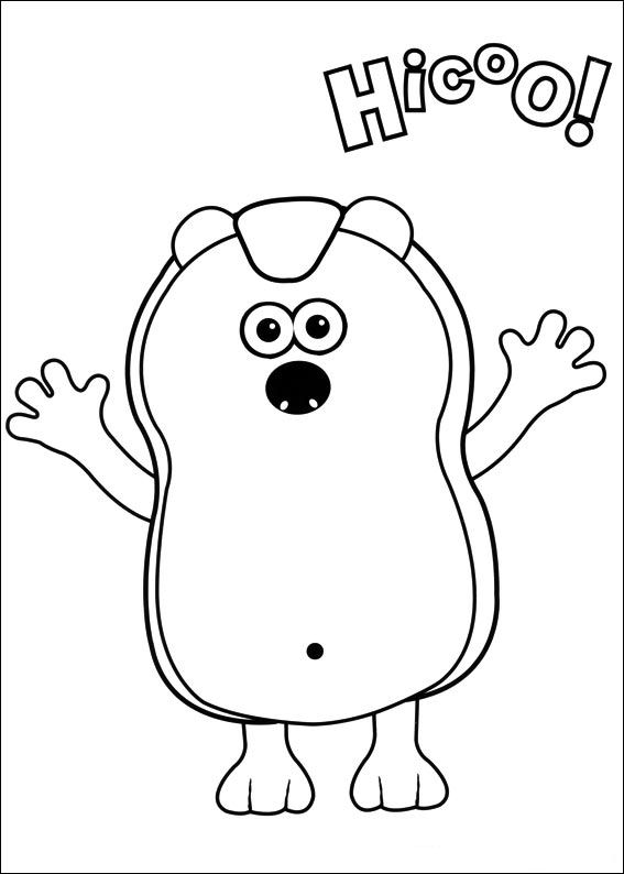 Timmy Time 7, kleurplaat van Timmy Time