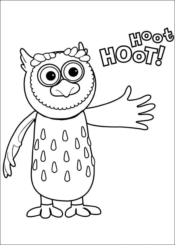Timmy Time 12, kleurplaat van Timmy Time