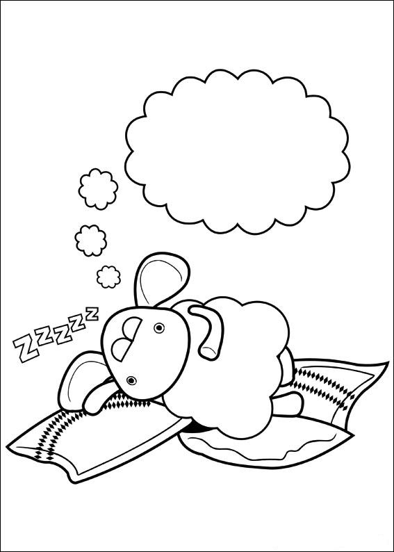 Timmy Time 22, kleurplaat van Timmy Time