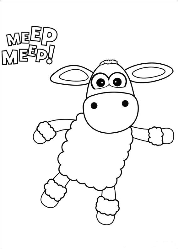 Timmy Time 32, kleurplaat van Timmy Time