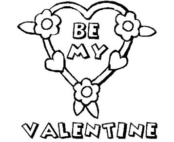Valentijn 2, kleurplaat van Valentijn