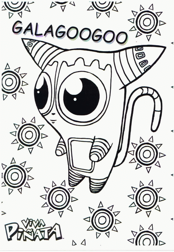 Viva Pinata 3, kleurplaat van Viva Pinata