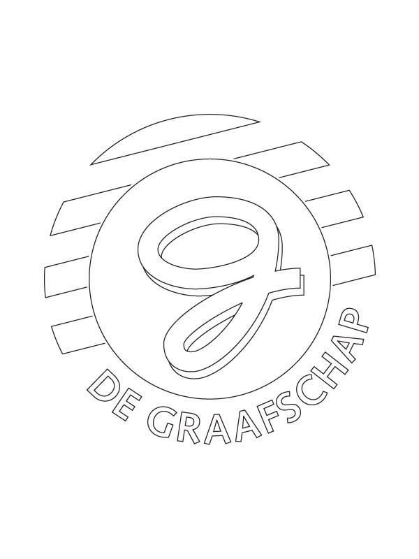 graafschap, kleurplaat van Voetbalclubs Nederland