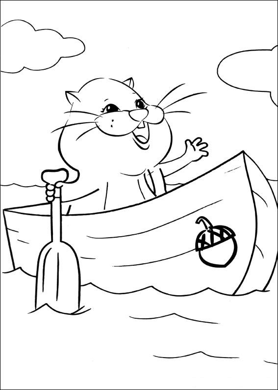 Zhu Zhu Pets 5, kleurplaat van Zhu Zhu Pets